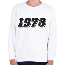 PRINTFASHION 1978 - Gyerek pulóver - Fehér gyerek pulóver, kardigán