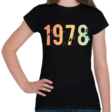 PRINTFASHION 1978 - Női póló - Fekete női póló
