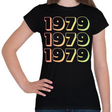 PRINTFASHION 1979 - Női póló - Fekete