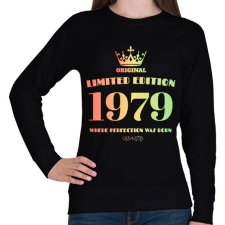 PRINTFASHION 1979 - Női pulóver - Fekete női pulóver, kardigán
