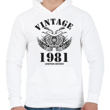 PRINTFASHION 1981 - Férfi kapucnis pulóver - Fehér női pulóver, kardigán