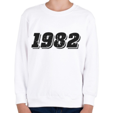 PRINTFASHION 1982 - Gyerek pulóver - Fehér gyerek pulóver, kardigán