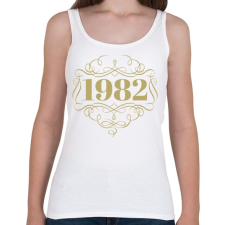 PRINTFASHION 1982 - Női atléta - Fehér női trikó