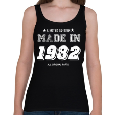 PRINTFASHION 1982 - Női atléta - Fekete női trikó