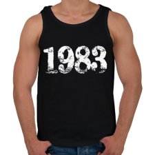 PRINTFASHION 1983 - Férfi atléta - Fekete atléta, trikó
