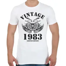 PRINTFASHION 1983 - Férfi póló - Fehér férfi póló