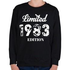 PRINTFASHION 1983 - Gyerek pulóver - Fekete