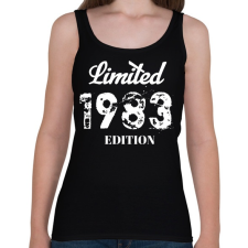 PRINTFASHION 1983 - Női atléta - Fekete női trikó