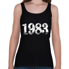 PRINTFASHION 1983 - Női atléta - Fekete női trikó