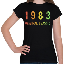 PRINTFASHION 1983 - Női póló - Fekete női póló