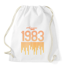 PRINTFASHION 1983 - Sportzsák, Tornazsák - Fehér tornazsák