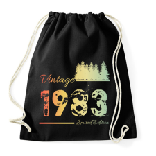 PRINTFASHION 1983 - Sportzsák, Tornazsák - Fekete tornazsák