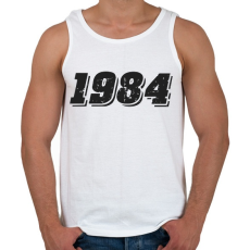 PRINTFASHION 1984 - Férfi atléta - Fehér