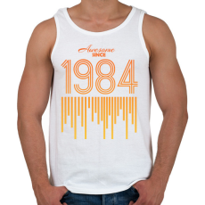 PRINTFASHION 1984 - Férfi atléta - Fehér