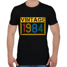 PRINTFASHION 1984 - Férfi póló - Fekete férfi póló