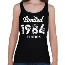 PRINTFASHION 1984 - Női atléta - Fekete női trikó