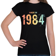 PRINTFASHION 1984 - Női póló - Fekete