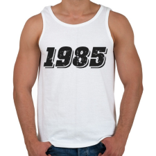 PRINTFASHION 1985 - Férfi atléta - Fehér atléta, trikó