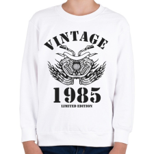 PRINTFASHION 1985 - Gyerek pulóver - Fehér gyerek pulóver, kardigán