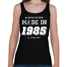 PRINTFASHION 1985 - Női atléta - Fekete