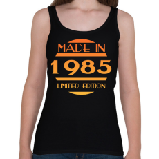 PRINTFASHION 1985 - Női atléta - Fekete