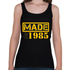 PRINTFASHION 1985 - Női atléta - Fekete