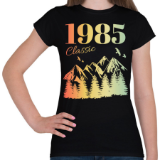 PRINTFASHION 1985 - Női póló - Fekete női póló