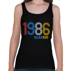 PRINTFASHION 1986 - Női atléta - Fekete