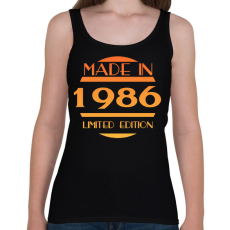 PRINTFASHION 1986 - Női atléta - Fekete