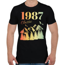 PRINTFASHION 1987 - Férfi póló - Fekete férfi póló