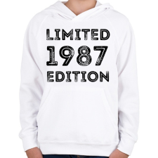 PRINTFASHION 1987 - Gyerek kapucnis pulóver - Fehér gyerek pulóver, kardigán