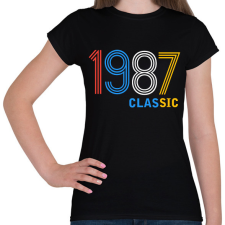 PRINTFASHION 1987 - Női póló - Fekete férfi póló