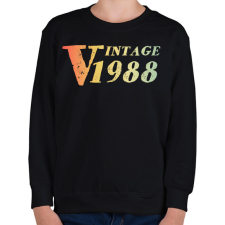 PRINTFASHION 1988 - Gyerek pulóver - Fekete gyerek pulóver, kardigán