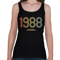 PRINTFASHION 1988 - Női atléta - Fekete