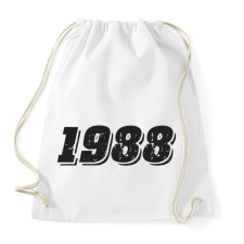 PRINTFASHION 1988 - Sportzsák, Tornazsák - Fehér tornazsák