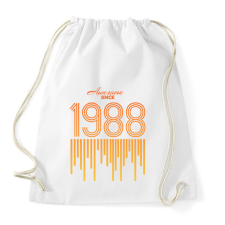 PRINTFASHION 1988 - Sportzsák, Tornazsák - Fehér tornazsák