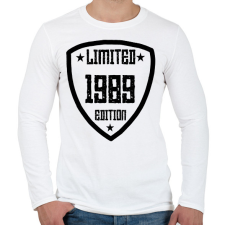 PRINTFASHION 1989 - Férfi hosszú ujjú póló - Fehér férfi póló