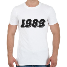 PRINTFASHION 1989 - Férfi póló - Fehér férfi póló