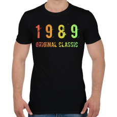PRINTFASHION 1989 - Férfi póló - Fekete