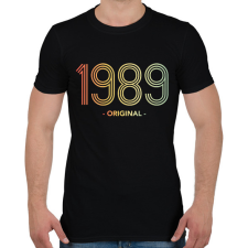 PRINTFASHION 1989 - Férfi póló - Fekete férfi póló