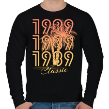 PRINTFASHION 1989 - Férfi pulóver - Fekete férfi pulóver, kardigán