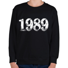 PRINTFASHION 1989 - Gyerek pulóver - Fekete gyerek pulóver, kardigán