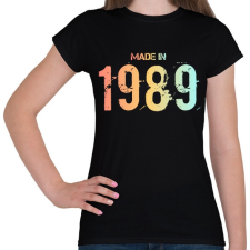 PRINTFASHION 1989 - Női póló - Fekete női póló