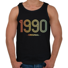 PRINTFASHION 1990 - Férfi atléta - Fekete