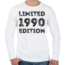 PRINTFASHION 1990 - Férfi hosszú ujjú póló - Fehér férfi póló