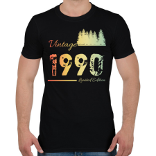 PRINTFASHION 1990 - Férfi póló - Fekete férfi póló