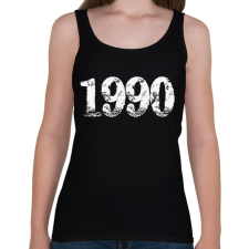 PRINTFASHION 1990 - Női atléta - Fekete női trikó