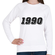 PRINTFASHION 1990 - Női pulóver - Fehér