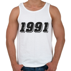 PRINTFASHION 1991 - Férfi atléta - Fehér