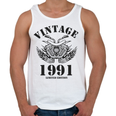 PRINTFASHION 1991 - Férfi atléta - Fehér